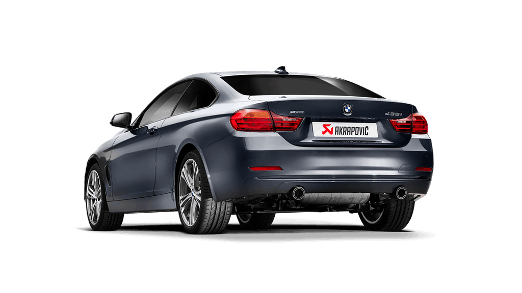 Akrapovic Evolution Line Cat Back (SS) w/ Carbon Tips (Req. Link Pipe) for 2012-15 BMW 335i (F30, F31) & 2013-15 BMW 435i (F32) - 2to4wheels