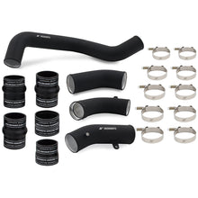 Load image into Gallery viewer, 17-19 GM 6.6L L5P Intercooler Pipe + Boot Kit Wrinkle Black