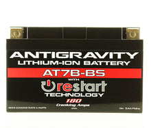 Load image into Gallery viewer, Antigravity YT7B-BS Lithium Battery w/Re-Start
