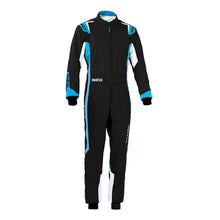 Load image into Gallery viewer, Sparco Suit Thunder Large BLK/BLU
