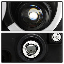 Carica l&#39;immagine nel visualizzatore di Gallery, Spyder 05-07 Jeep Grand Cherokee - Light Bar Projector Headlights - Black - PRO-YD-JGC05V2-LB-BK