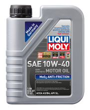 Load image into Gallery viewer, LIQUI MOLY 1L MoS2 Anti-Friction Motor Oil 10W40 - Case of 12