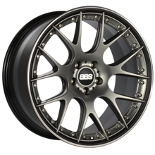 Load image into Gallery viewer, BBS CH-RII 20x9 5x130 ET48 CB71.6 Satin Platinum Center Black Lip Stainless Rim Protector Wheel