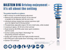 Carica l&#39;immagine nel visualizzatore di Gallery, Bilstein B16 (PSS10) 15-17 Mercedes-Benz C300 4Matic L4 Front and Rear Performance Suspension System