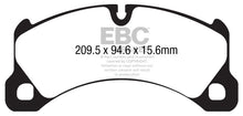 Load image into Gallery viewer, EBC 10+ Porsche Cayenne 3.6 Yellowstuff Front Brake Pads