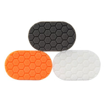 Charger l&#39;image dans la galerie, Chemical Guys Hex-Logic Hand Polishing Applicator Pads - 3in x 6in x 1in - 3 Pack (P12)