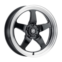 Charger l&#39;image dans la galerie, Forgestar F001 17X10 D5 Beadlock 5X114.3 ET50 BS7.5 Gloss Black w/ Machine Lip 78.1