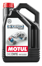 Load image into Gallery viewer, Motul 4L OEM Synthetic Engine Oil Hybrid 0W16 4X4L API SN