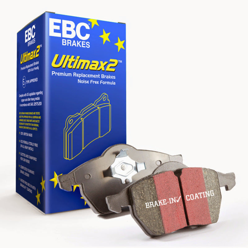 EBC 09+ Hyundai Genesis Coupe 2.0 Turbo Ultimax2 Front Brake Pads