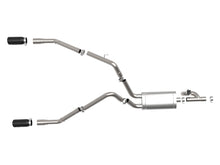 Charger l&#39;image dans la galerie, aFe 09-18 Ram 1500 V8 5.7L Hemi Gemini XV 3in 304 SS Cat-Back Exhaust w/ Black Tips