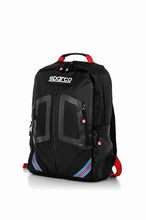 Load image into Gallery viewer, Sparco Backpack Stage Martini-Racing Black/Re