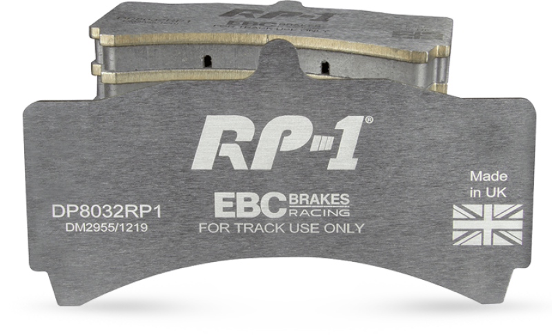 EBC 97-09 Porsche Boxster (986/987 w/Cast Iron Discs) RP-1 Race Front Brake Pads