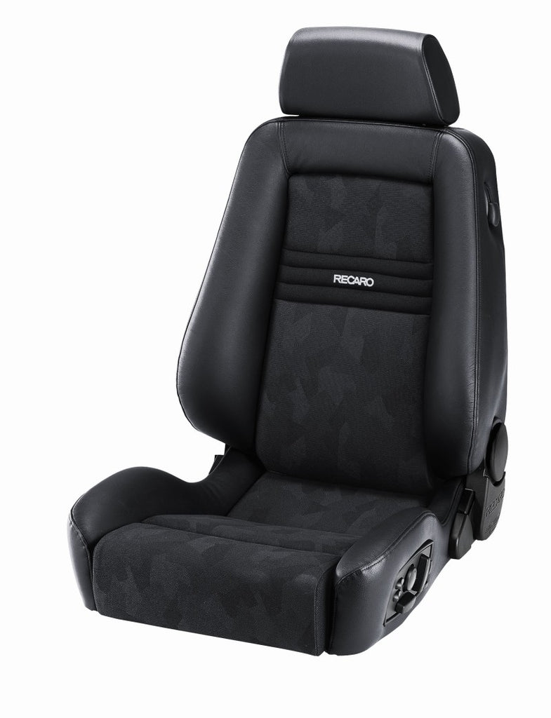 Recaro Ergomed ES Driver Seat - Black Leather/Black Artista