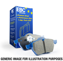 Laden Sie das Bild in den Galerie-Viewer, EBC 12-13 Porsche Panamera (Cast Iron only) 3.0 SC Hybrid Bluestuff Rear Brake Pads