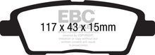 Load image into Gallery viewer, EBC 10-11 Hyundai Genesis 3.8 Redstuff Rear Brake Pads