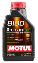 Load image into Gallery viewer, Motul 1L Synthetic Engine Oil 8100 5W30 X-Clean EFE - Case of 17