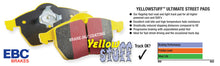 Load image into Gallery viewer, EBC 10-11 Fiat 500 1.4 (Bosch Calipers) Yellowstuff Rear Brake Pads