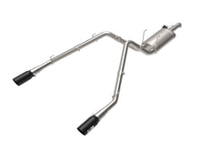 Charger l&#39;image dans la galerie, aFe 09-18 Ram 1500 V8 5.7L Hemi Gemini XV 3in 304 SS Cat-Back Exhaust w/ Black Tips