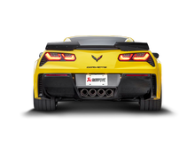 Carica l&#39;immagine nel visualizzatore di Gallery, Akrapovic 14-17 Chevrolet Corvette Stingray (C7) Slip-On Line (Titanium) w/ Carbon Tips