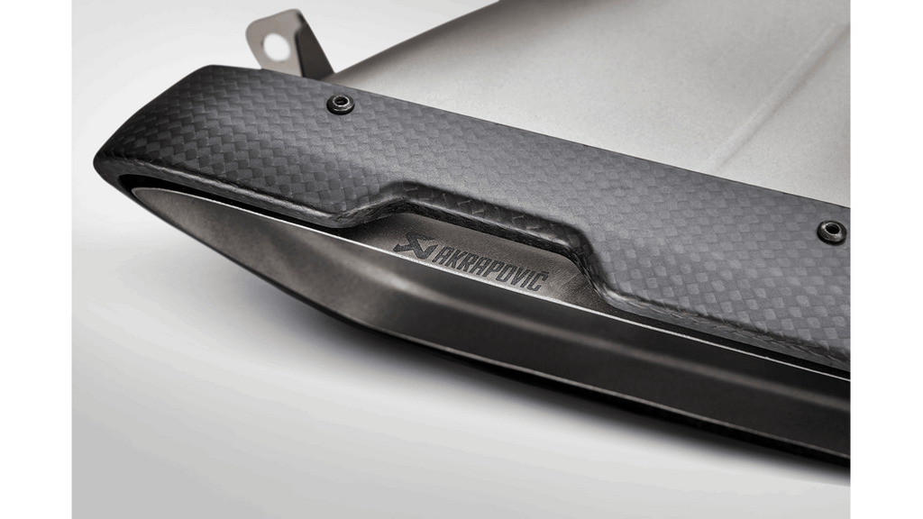 Akrapovic Evolution Line Cat Back (Titanium) w/Carbon Fiber Tips for 2015-18 Mercedes-AMG GT / Roadster - 2to4wheels