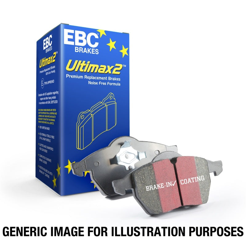 EBC 10-11 Hyundai Genesis 3.8 Ultimax2 Rear Brake Pads