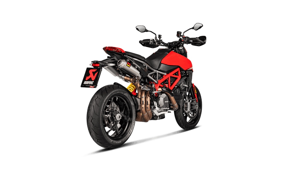 Akrapovic GP Slip-On Exhaust Ducati Hypermotard 950 / 950SP 2019-2021 - (MPN # S-D9SO11-HCBT) - 2to4wheels