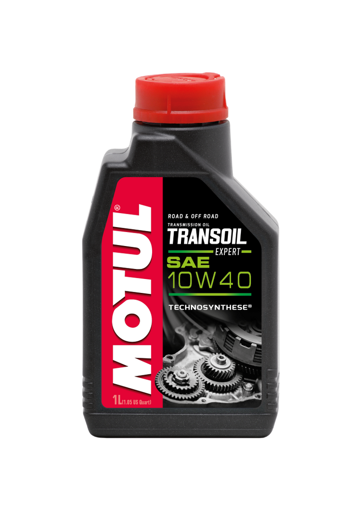 Motul 1L Powersport TRANSOIL Expert SAE 10W40 Technosynthese Fluid for Gearboxes - Single