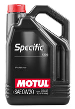 Load image into Gallery viewer, Motul 5L OEM Synthetic Engine Oil ACEA A1/B1 Specific 5122 0W20 4x5L