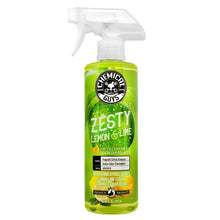 Cargar imagen en el visor de la galería, Chemical Guys Zesty Lemon Lime Air Freshener &amp; Odor Eliminator - 16oz (P6)