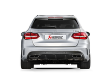 Load image into Gallery viewer, Akrapovic 15-17 AMG C63 Estate Evolution Line Cat Back (Titanium) w/ Carbon Tips (Req. Link Pipe)