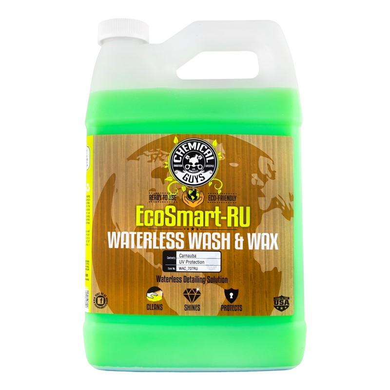 Chemical Guys EcoSmart-RU Waterless Car Wash & Wax - 1 Gallon (P4)