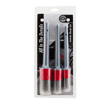 Load image into Gallery viewer, Chemical Guys Interior Detailing Brushes - 3 Pack (P12)