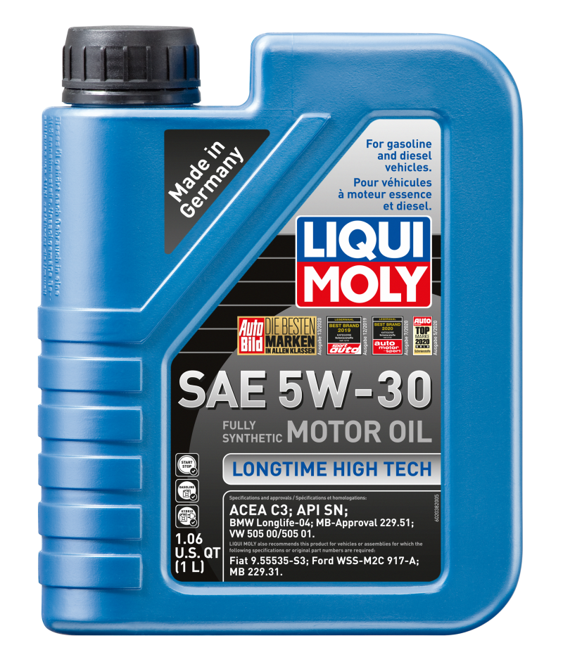 LIQUI MOLY 1L Longtime High Tech Motor Oil 5W30 - Case of 6