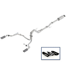 Load image into Gallery viewer, Ford Racing 15-18 F-150 5.0L Cat-Back Extreme Exhaust System Rear Exit w/ Carbon Fiber Tips