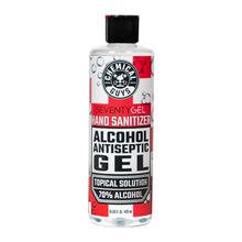 Cargar imagen en el visor de la galería, Chemical Guys Alcohol Antiseptic 70 Percent Topical Solution Hand Sanitizer - 16oz - Single