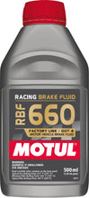 Laden Sie das Bild in den Galerie-Viewer, Motul 1/2L Brake Fluid RBF 660 - Racing DOT 4 - Single
