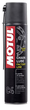 Load image into Gallery viewer, Motul .400L Cleaners C4 CHAIN LUBE FACTORY LINE - Case of 12