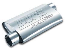गैलरी व्यूवर में इमेज लोड करें, Borla Universal Pro-XS Muffler Oval 3in Inlet/Outlet Offset/Offset Notched Muffler