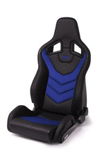 Load image into Gallery viewer, Recaro Sportster GT Driver Seat - Black Vinyl/Blue Suede