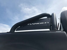 Carica l&#39;immagine nel visualizzatore di Gallery, EGR 2019+ Ford Ranger Black Powder Coat S-Series Sports Bar (w/o Side Plates)