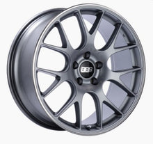Load image into Gallery viewer, BBS CH-R 18x8 5x120 ET40 Satin Titanium Polished Rim Protector Wheel -82mm PFS/Clip Required