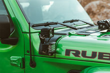 Carica l&#39;immagine nel visualizzatore di Gallery, Rigid Industries 2018 Jeep JL - Cowl Mount Tall Extension Arm Kit