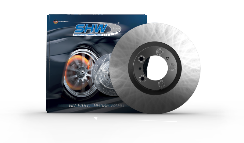 SHW 16-19 Volkswagen GTI 2.0L Rear Smooth Monobloc Brake Rotor