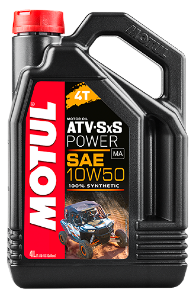 Motul 4L ATV-SXS POWER 4-Stroke Engine Oil 10W50 4T - Single