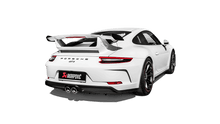 Load image into Gallery viewer, Akrapovic Slip-On Race Line (Titanium) w/o Tail Pipe Set for 2018-20 Porsche 911 GT3 (991.2) - 2to4wheels
