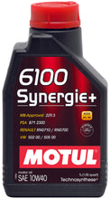 Load image into Gallery viewer, Motul 1L Technosynthese Engine Oil 6100 SYNERGIE+ 10W40 - 1L - Case of 12
