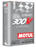 Motul 2L Synthetic-ester Racing Oil 300V CHRONO 10W40 - Single