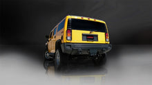 Cargar imagen en el visor de la galería, Corsa 03-06 Hummer H2 6.0L V8 Black Sport 3in Single Rear Twin 4in Tips Cat-Back Exhaust
