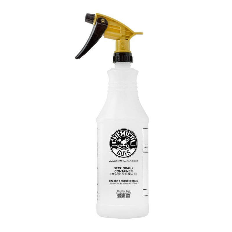 Chemical Guys Tolco Gold Standard Heavy Duty Acid Resistant Sprayer & Bottle - 32 oz (P24)
