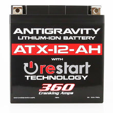 Charger l&#39;image dans la galerie, Antigravity YTX12B-BS Lithium Battery w/Re-Start